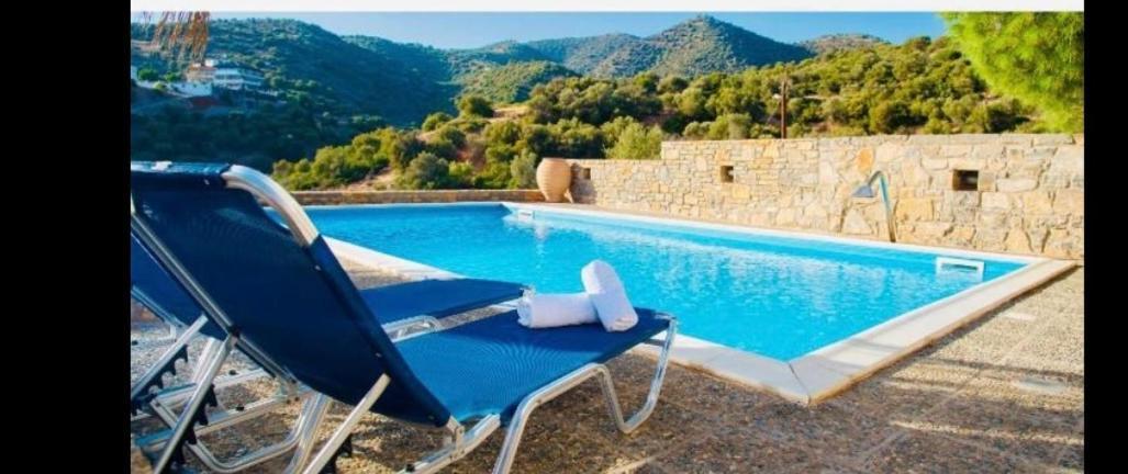 Luxury Villa In Agios Nikolaos With Private Pool Exteriör bild